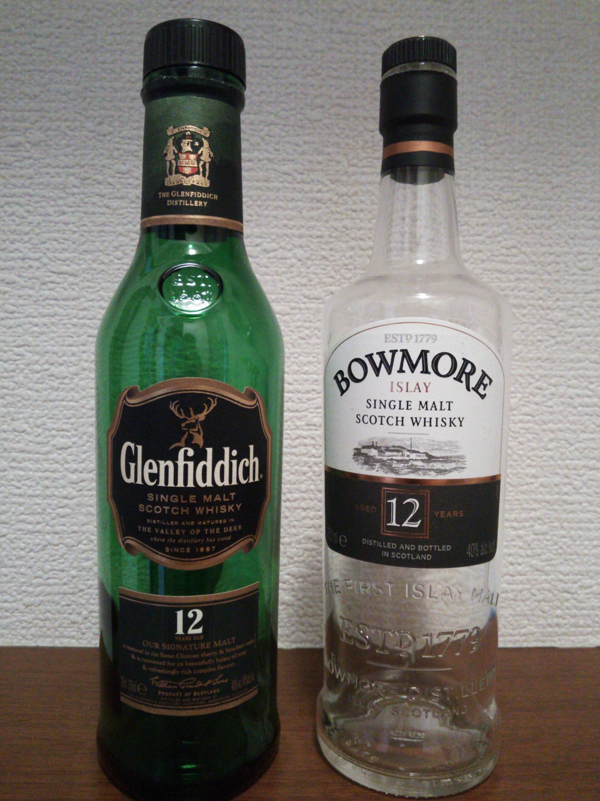 ボウモア12年 グレンフィディック12年 - ウイスキー エンカウント